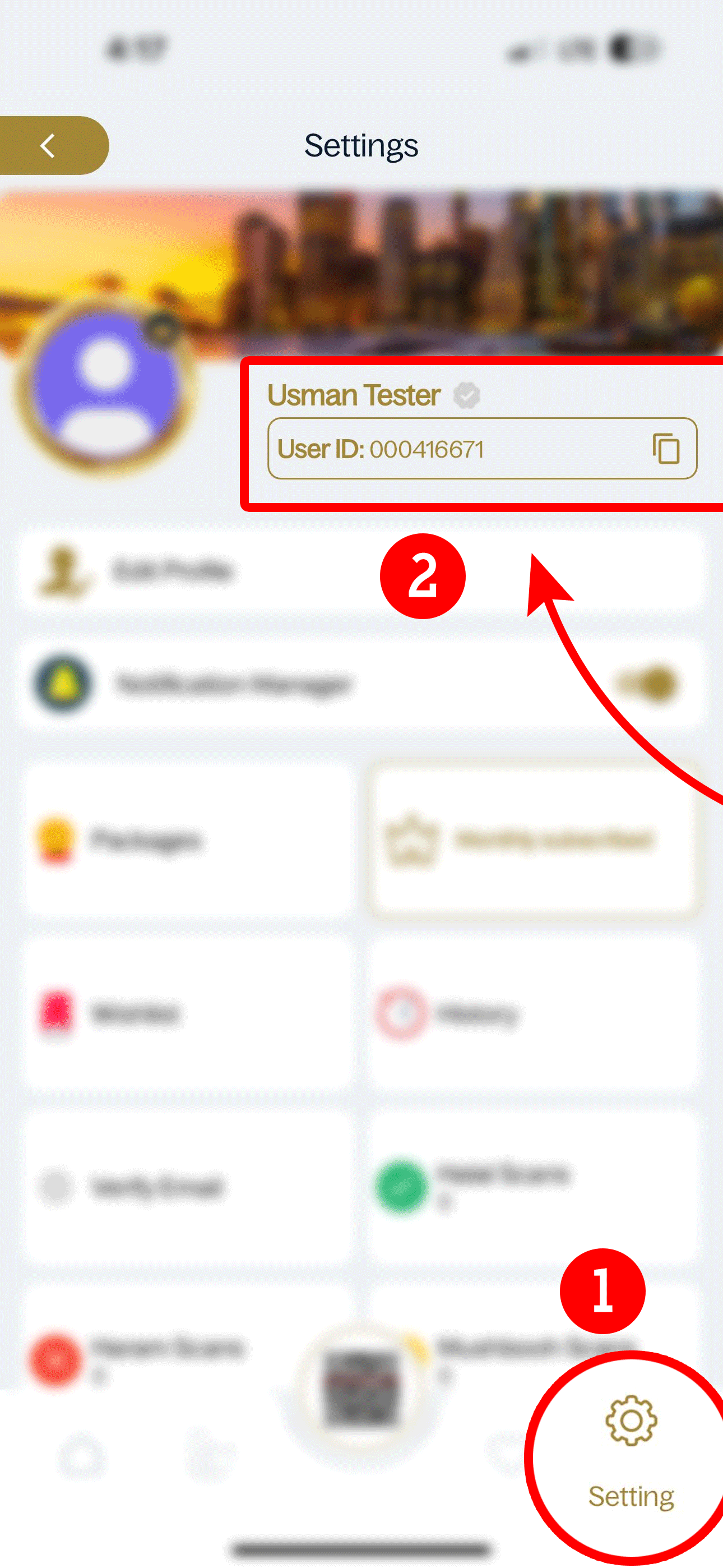Login with App